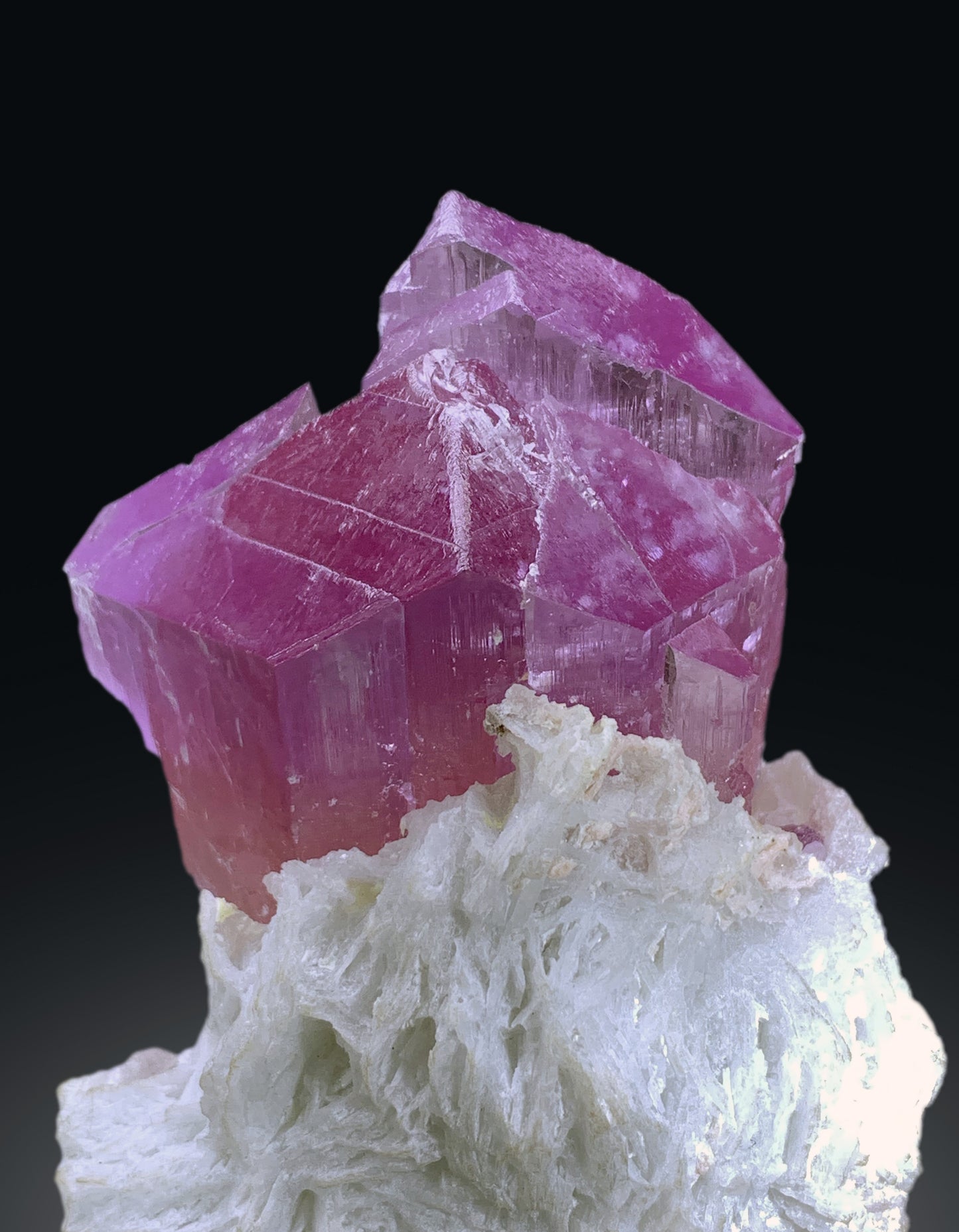 Pink Kunzite on Cleavelandite Albite from Afghanistan - 880 grams