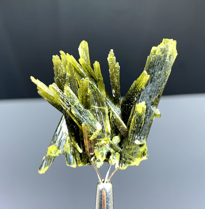 Lush Green Epidote Cluster from Skardu Pakistan - 12 gram