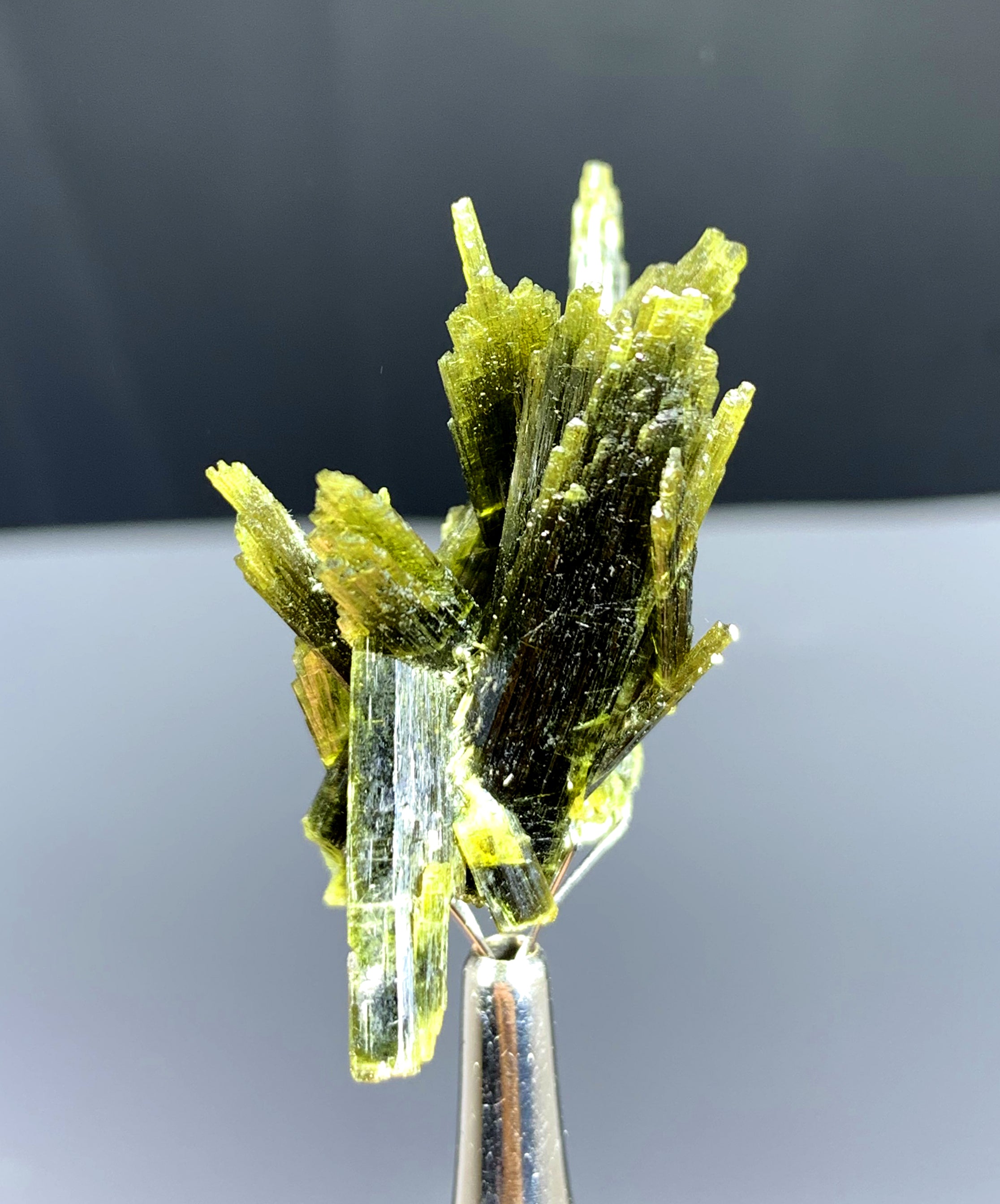 Lush Green Epidote Cluster from Skardu Pakistan - 12 gram