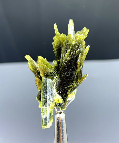 Lush Green Epidote Cluster from Skardu Pakistan - 12 gram