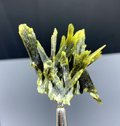 Lush Green Epidote Cluster from Skardu Pakistan - 12 gram