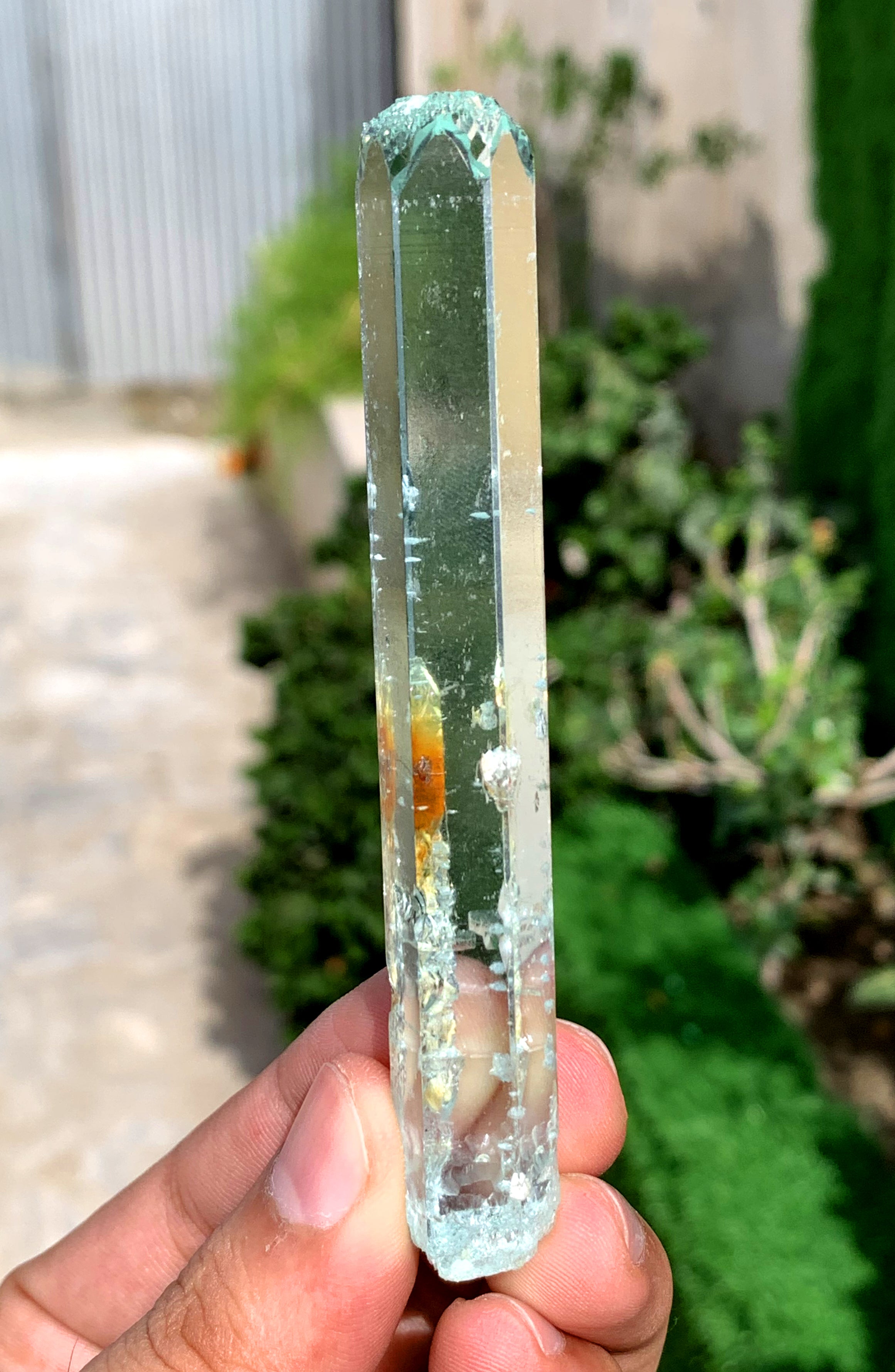 Gem Grade Blue Aquamarine Crystal from Shigar valley Pakistan - 37 grams