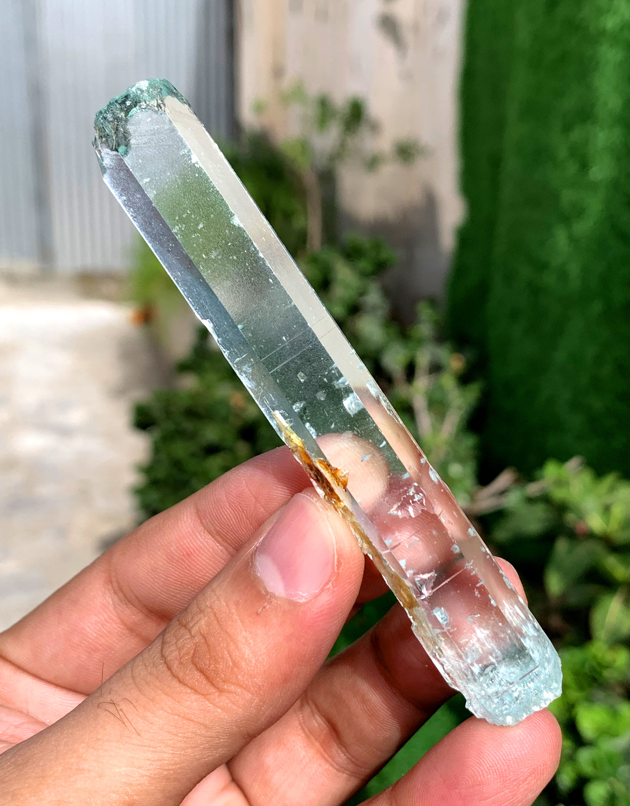Gem Grade Blue Aquamarine Crystal from Shigar valley Pakistan - 37 grams