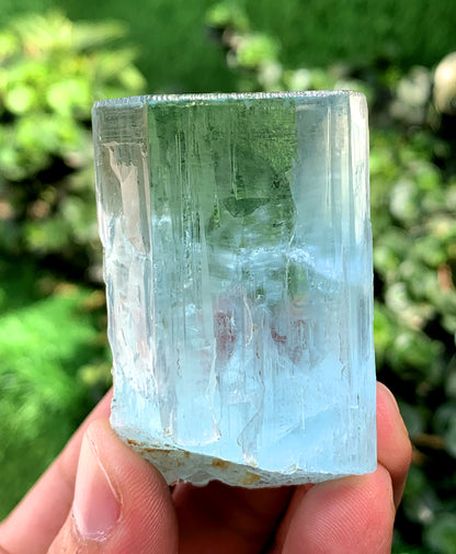 Sky Blue Aquamarine Crystal from Shigar valley Pakistan - 85 grams