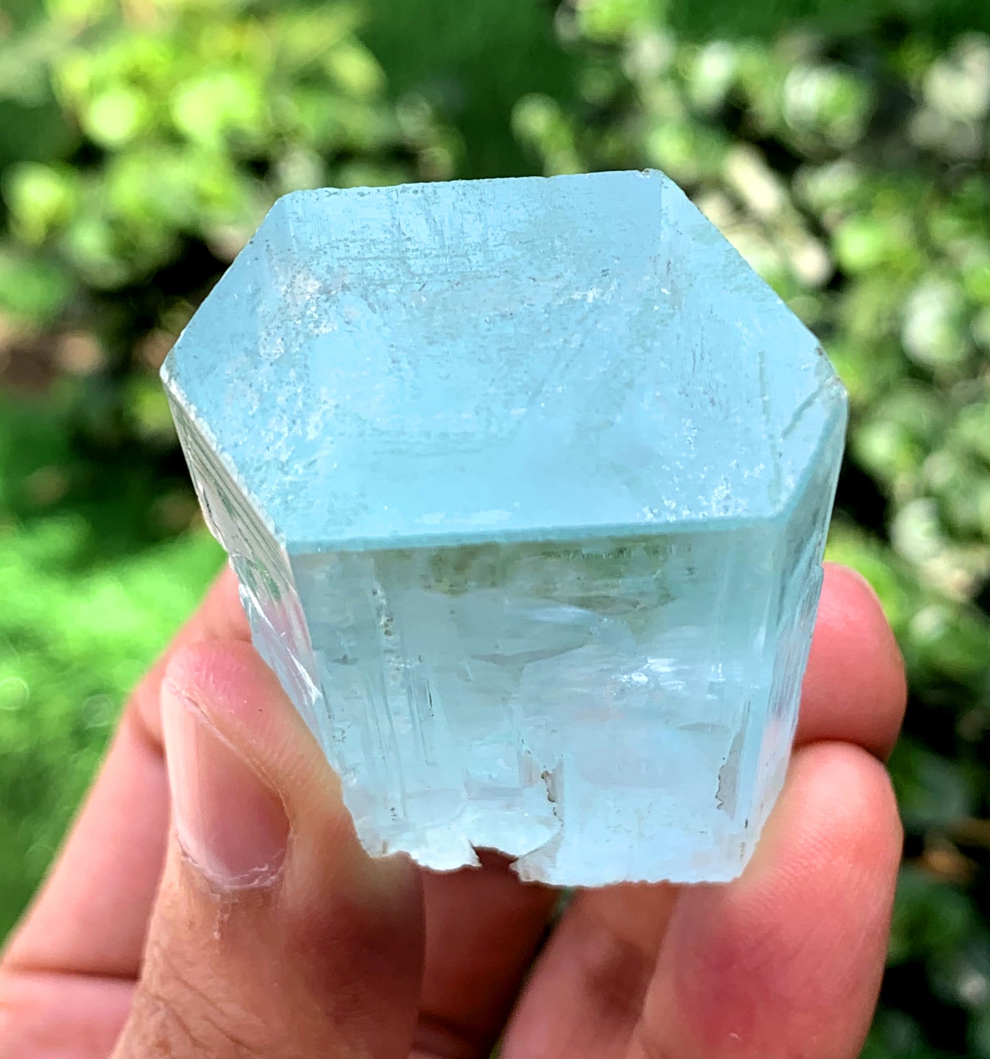 Sky Blue Aquamarine Crystal from Shigar valley Pakistan - 85 grams