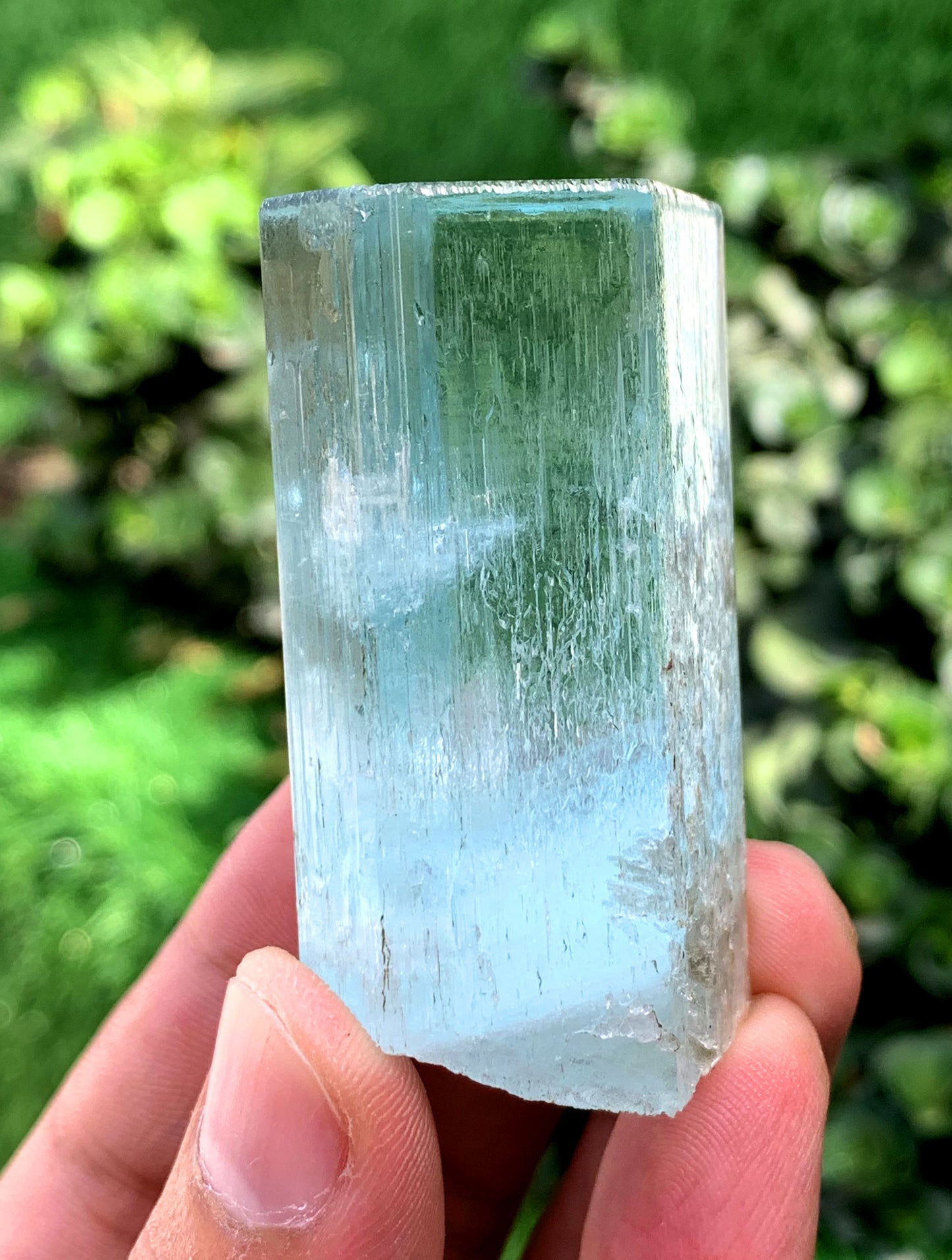 Sky Blue Aquamarine Crystal from Shigar valley Pakistan - 85 grams