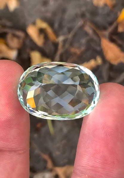 Natural Aquamarine Gemstone, Cusshion Cut Loose Gem, Aquamarine fro Jewelry Making - 37.79 carat