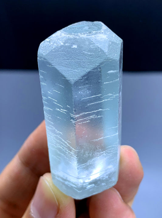 Sky Blue Aquamarine Crystal from Shigar valley Pakistan - 46 grams