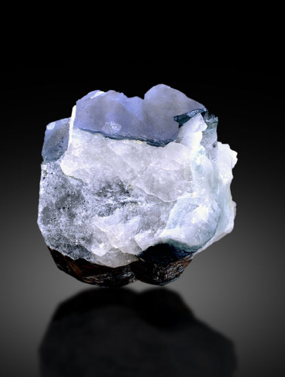 Blue Cap Tourmaline on Cleavelandite Albite from Paprok Afghanistan - 318 gram
