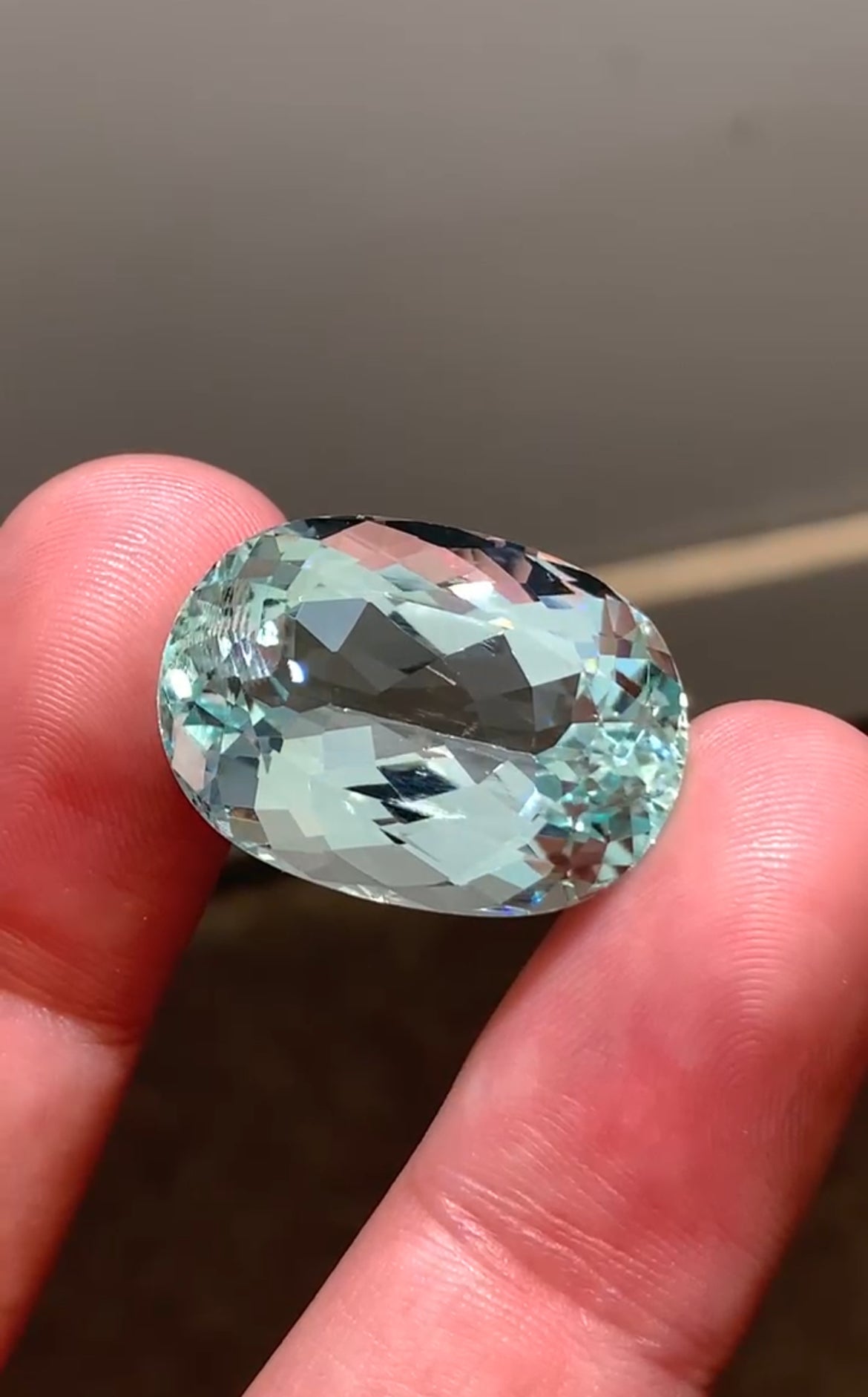 Natural Aquamarine Gemstone, Cusshion Cut Loose Gem, Aquamarine fro Jewelry Making - 37.79 carat