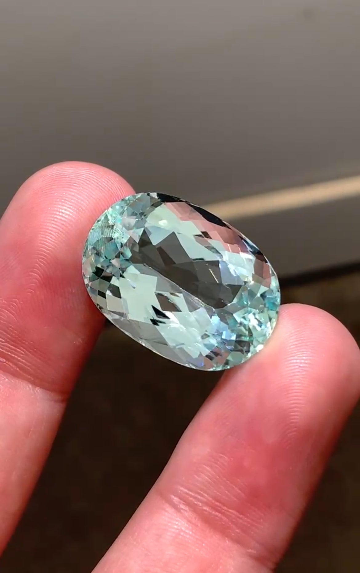 Natural Aquamarine Gemstone, Cusshion Cut Loose Gem, Aquamarine fro Jewelry Making - 37.79 carat