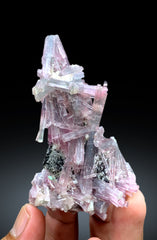 Cotton Candy Tourmaline Bunch, Tourmaline Cluster, Bicolor Tourmaline - 68 gram