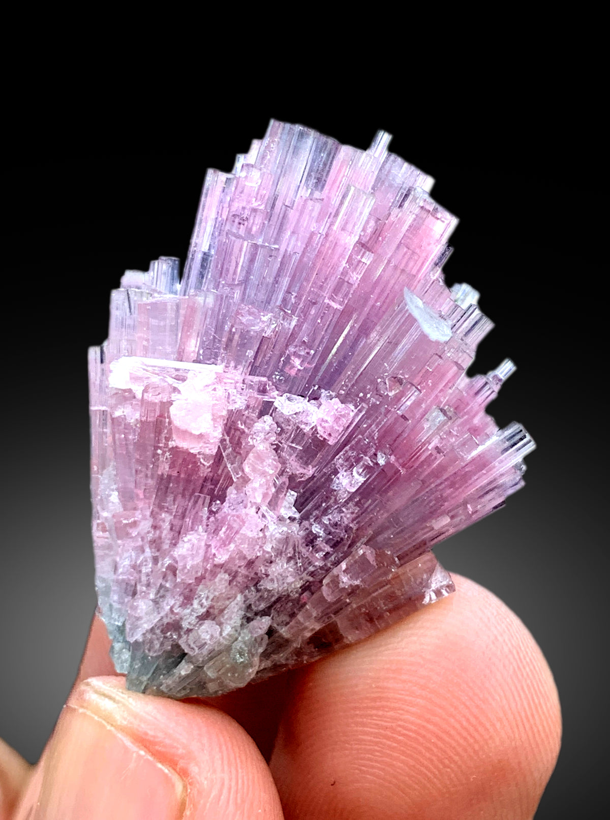 Cotton Candy Tourmaline Bunch, Tourmaline Cluster, Bicolor Tourmaline, Crystals Cluster, Paprok Tourmaline - 20 gram