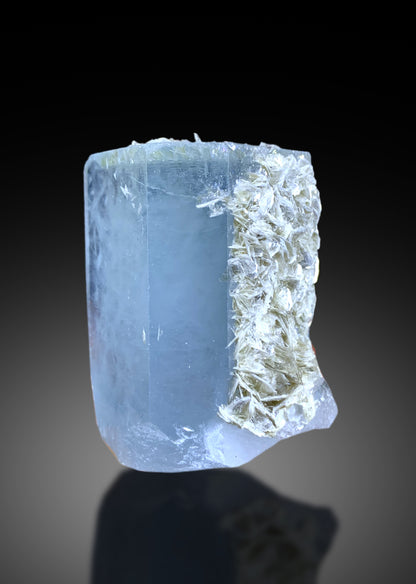 Sky Blue Aquamarine on Mica from Pakistan - 159 gram