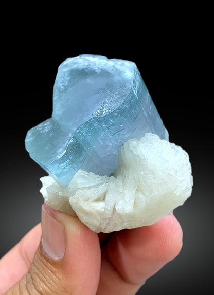 Cotton Candy Tourmaline with Albite from Afghanistan - 110 gram