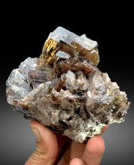 Natural Axinite Crystals on Matrix from Pakistan - 1110 gram