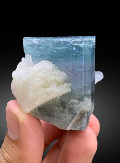 Cotton Candy Tourmaline with Albite from Afghanistan - 110 gram