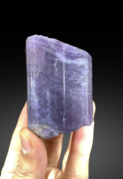 Rich Purple Color Scapolite Crystal from Afghanistan - 170 gram