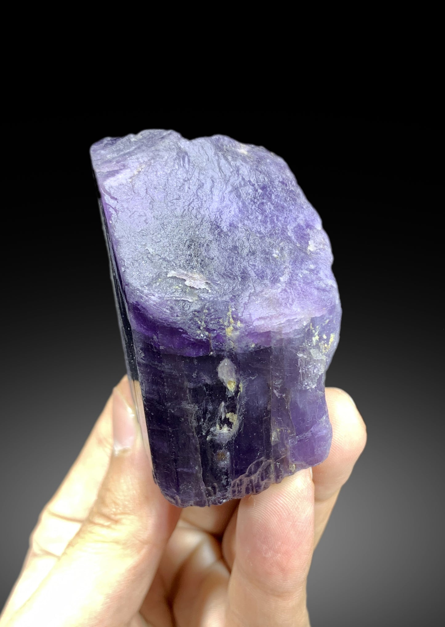 Rich Purple Color Scapolite Crystal from Afghanistan - 170 gram