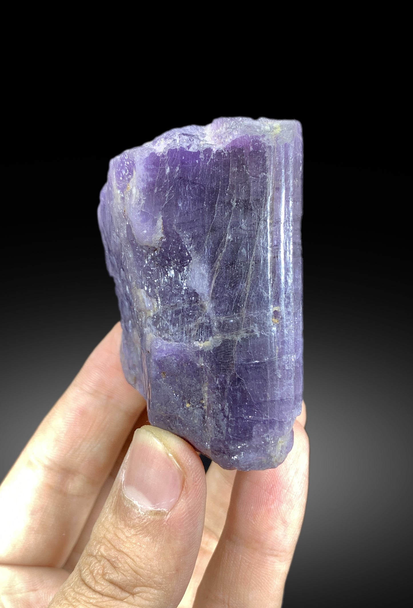 Rich Purple Color Scapolite Crystal from Afghanistan - 170 gram