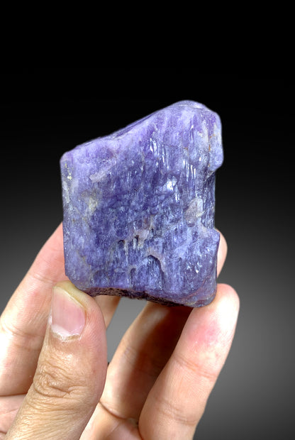 Rich Purple Color Scapolite Crystal from Afghanistan - 170 gram