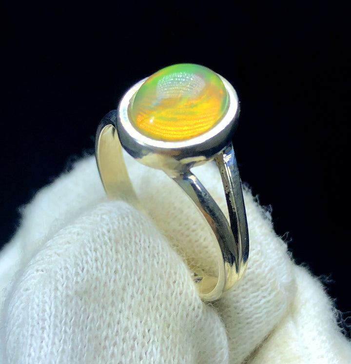 Ethopian Opal Ring, Natural Opal, Opal Jewellry, Handmade Ring, Sterling Silver 925, Opal Gemstone, Gemstone Jewellry