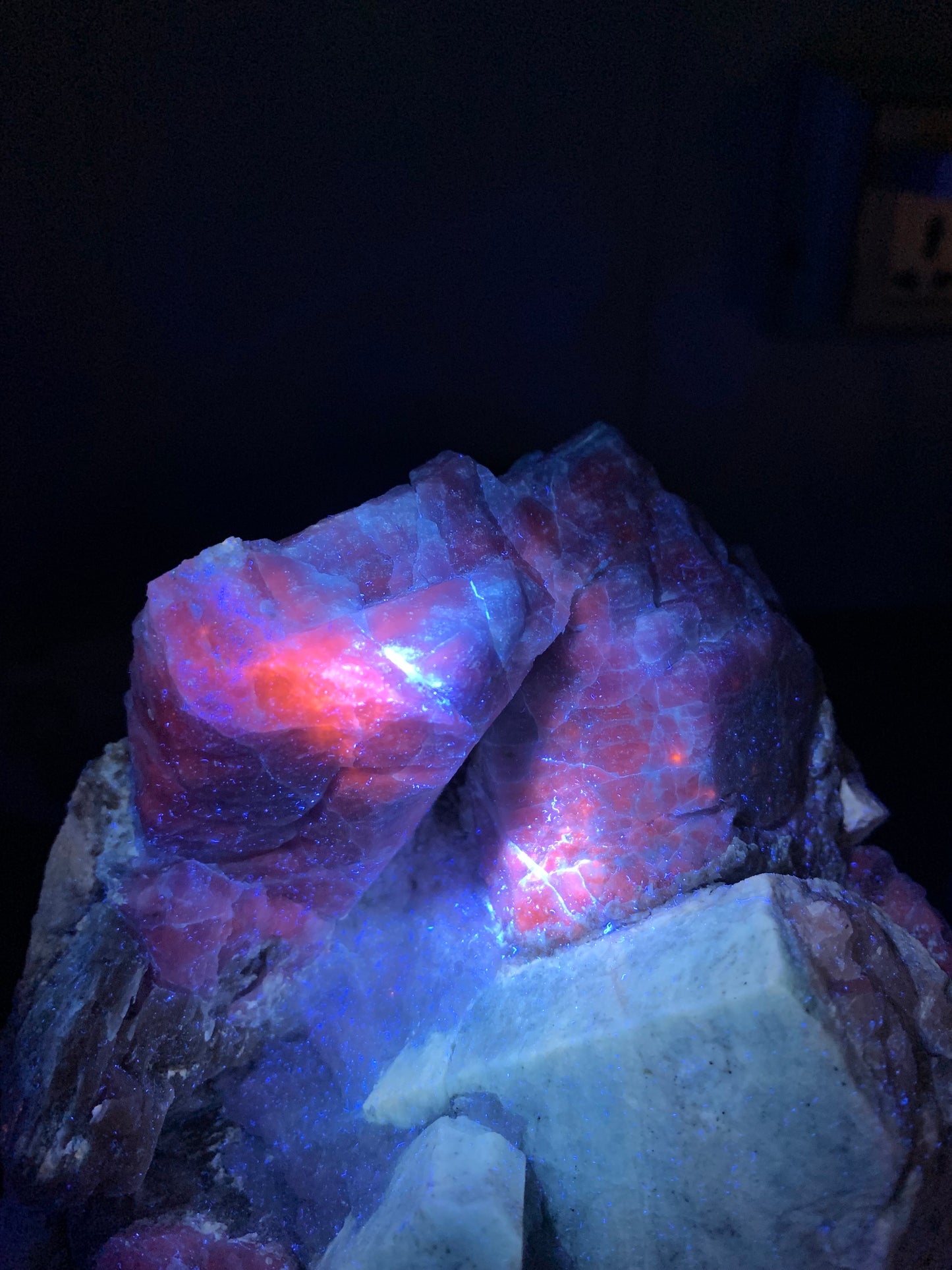 Fluorescent Purple Hackmanite with Winchite Specimen from Badakhshan Afghanistan - 4.8 Kg
