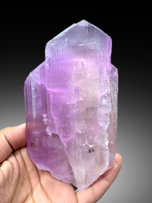 Pink Kunzite Crystal, Red Tantalite Crystal, Kunzite Specimen, Kunzite for sale, Kunzite stone, Kunzite Gemstone, Natural Kunzite, 719g