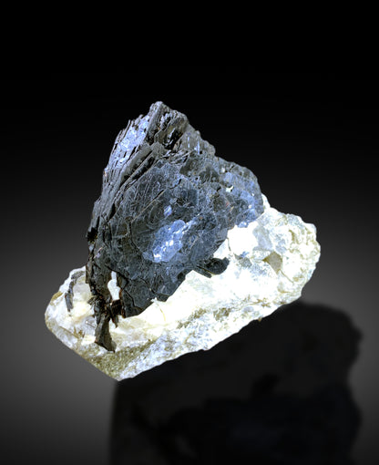 Hematite Flowers on Matrix from Skardu, Pakistan – Lustrous Iron Stone Crystals | Self-Standing Collector Specimen - 164 gram