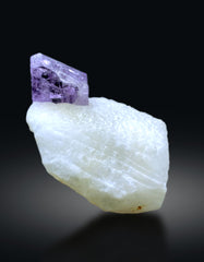 Purple Color Scapolite on Marble Matrix from Badakhshan Afghanistan - 89 grams