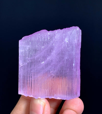 Florescent Pink Kunzite Crystal From Afghanistan - 69 Grams