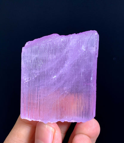 Florescent Pink Kunzite Crystal From Afghanistan - 69 Grams