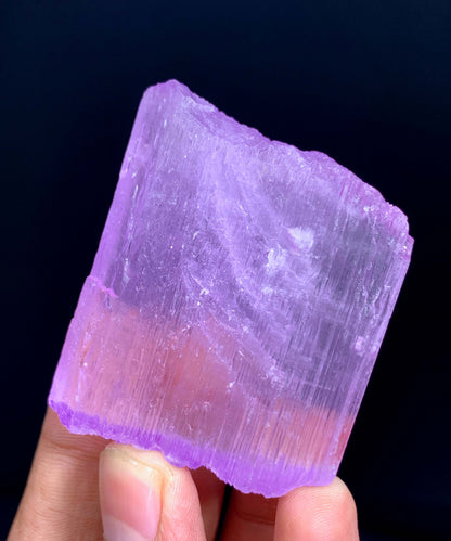 Florescent Pink Kunzite Crystal From Afghanistan - 69 Grams