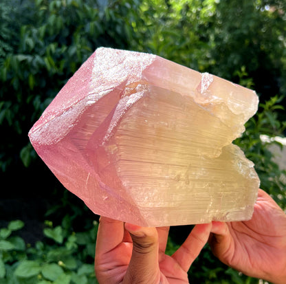 Museum Grade Peach Pink Kunzite Crystal from Afghanistan - 6.3 Kg