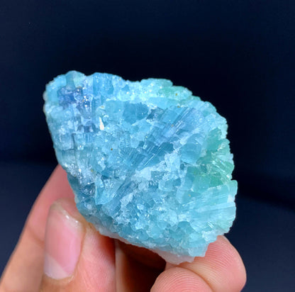 Indicolite Blue Tourmaline Crystal Bunch From Afghanistan - 35 Grams