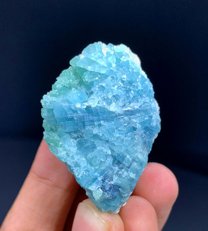 Indicolite Blue Tourmaline Crystal Bunch From Afghanistan - 35 Grams