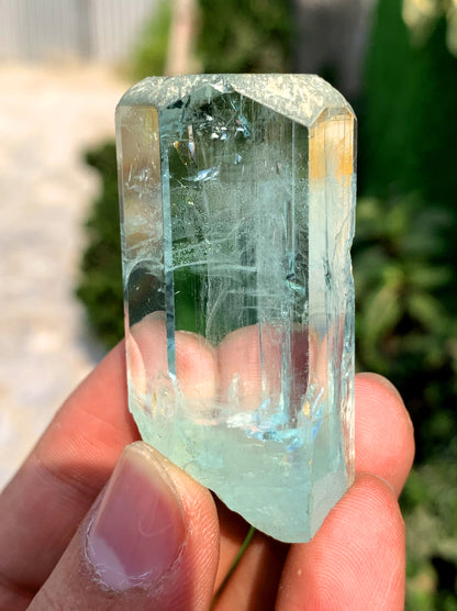 Gemmy Blue Aquamarine Crystal from Shigar valley Pakistan - 51 grams