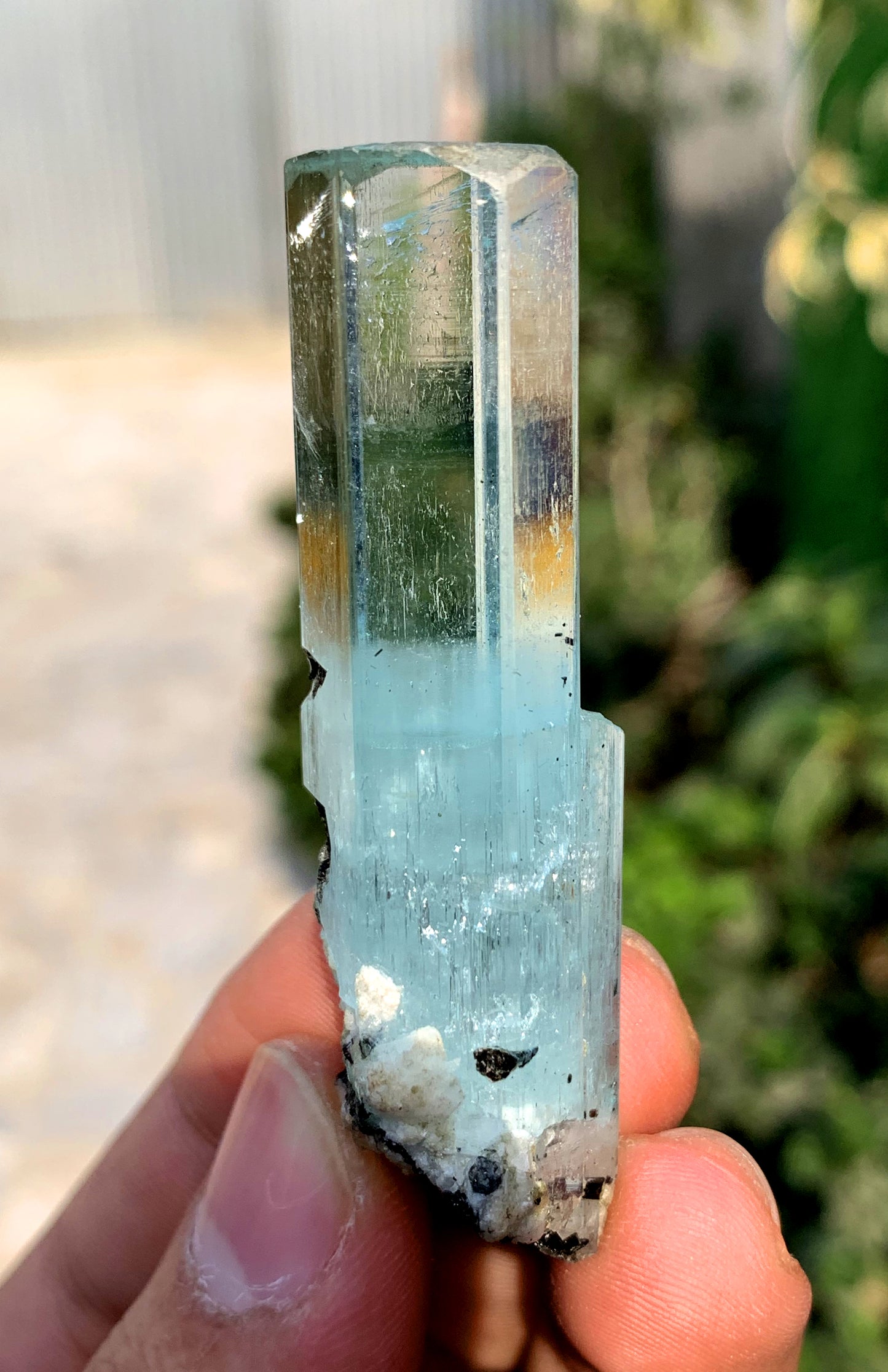 Gemmy Blue Aquamarine Crystal from Shigar valley Pakistan - 26 grams