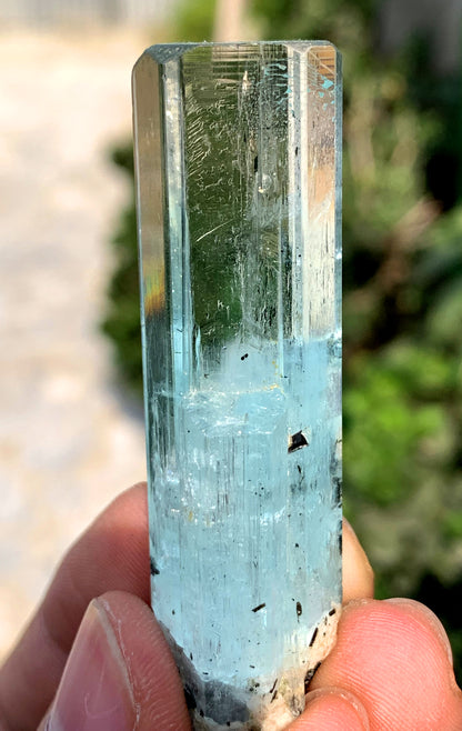 Gemmy Blue Aquamarine Crystal from Shigar valley Pakistan - 26 grams