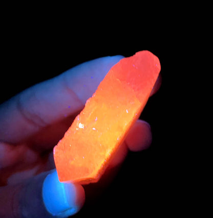 Florescent Pink Kunzite Crystal From Afghanistan - 69 Grams