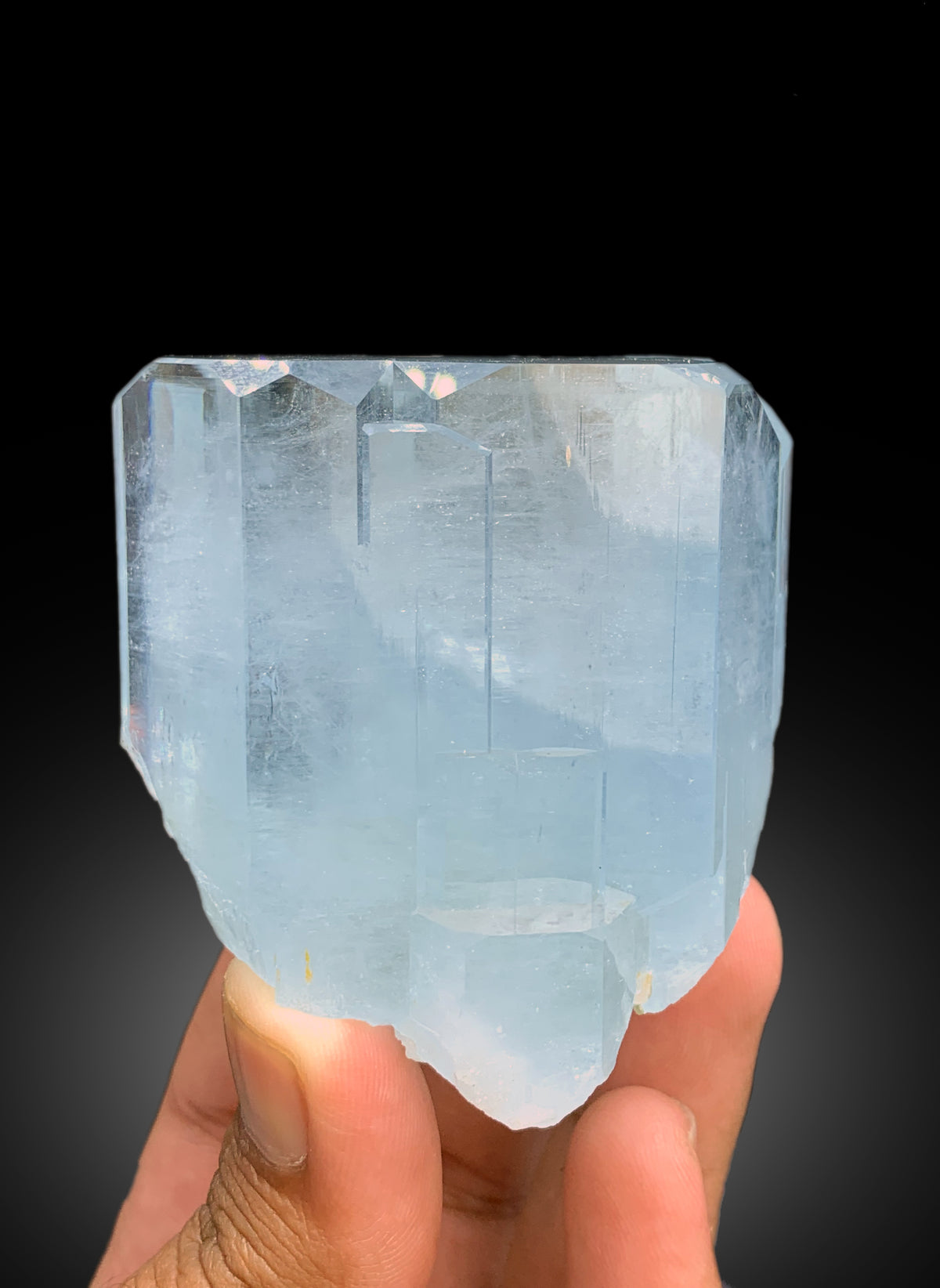 Sky Blue Color Aquamarine Crystal from Skardu Pakistan - 322 gram