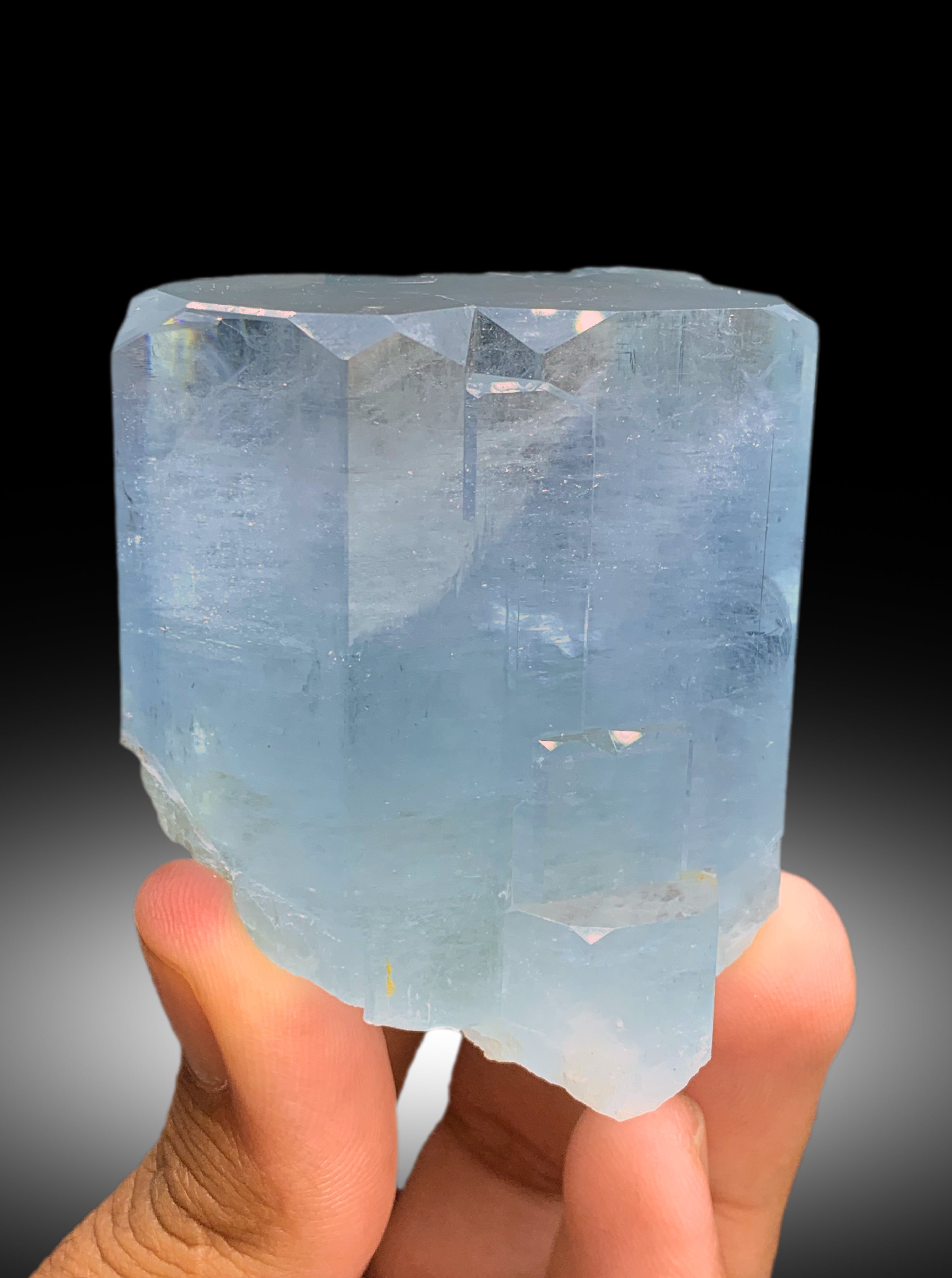 Sky Blue Color Aquamarine Crystal from Skardu Pakistan - 322 gram