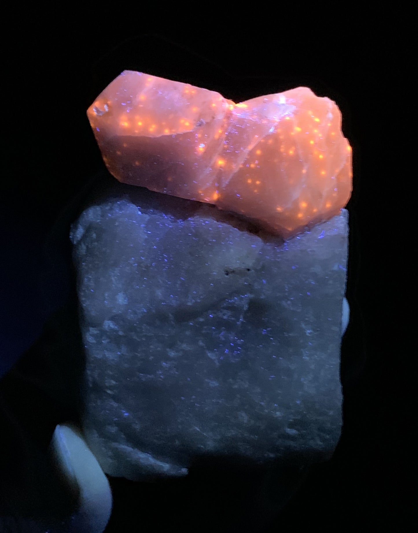 Fluorescent Purple Hackmanite Specimen from Afghanistan - 317 grams