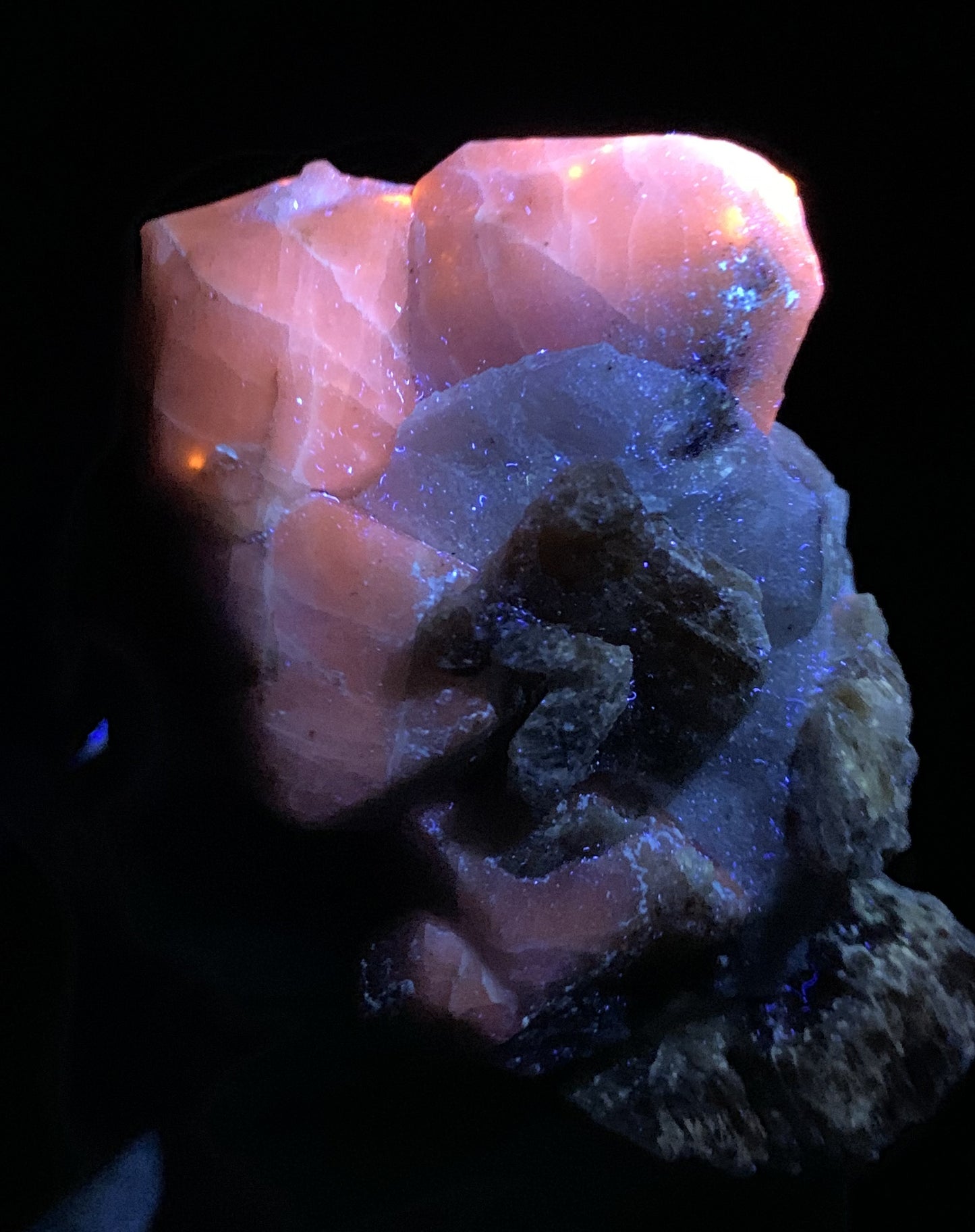 Fluorescent Purple Hackmanite Specimen from Afghanistan - 317 grams