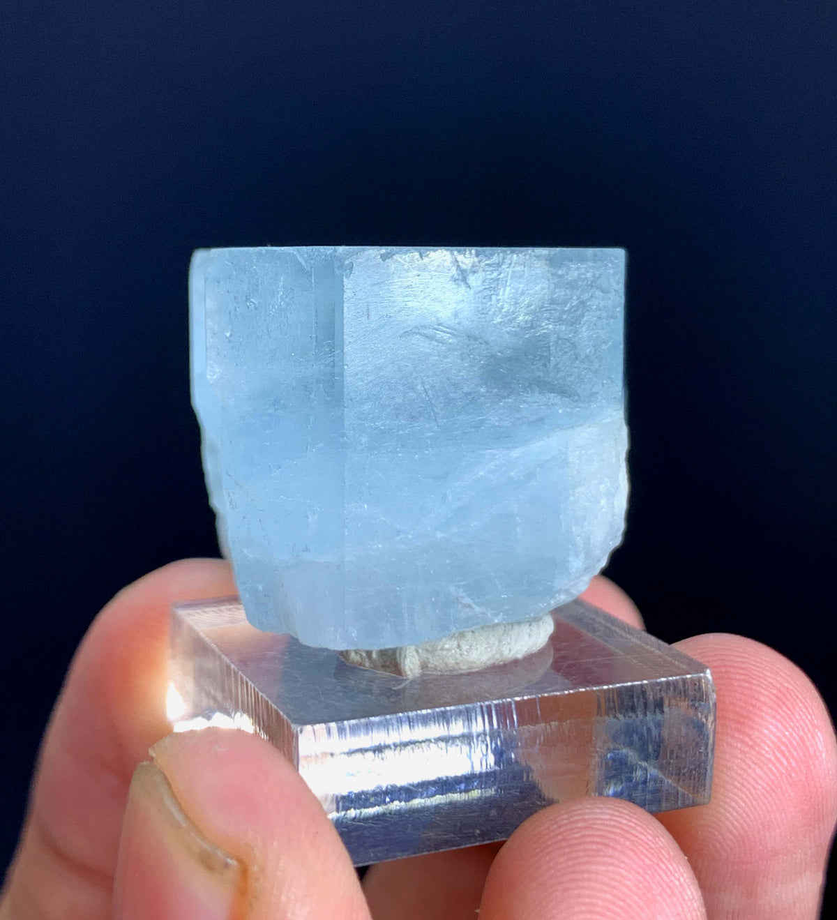 Sky Blue Aquamarine Crystal from Pakistan - 32 Grams