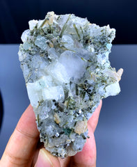 Tourmaline Crystals with Fluorite and Quartz Specimen from Skardu Pakistan - 84 gram