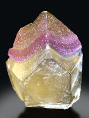 Crystallized Pink Rose Quartz on Smoky Quartz from Paprok Afghanistan - 690 grams