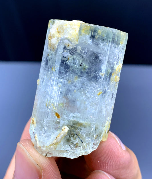 AquaMorganite Crystal, Bicolor Beryl from Skardu Pakistan - 30 gram
