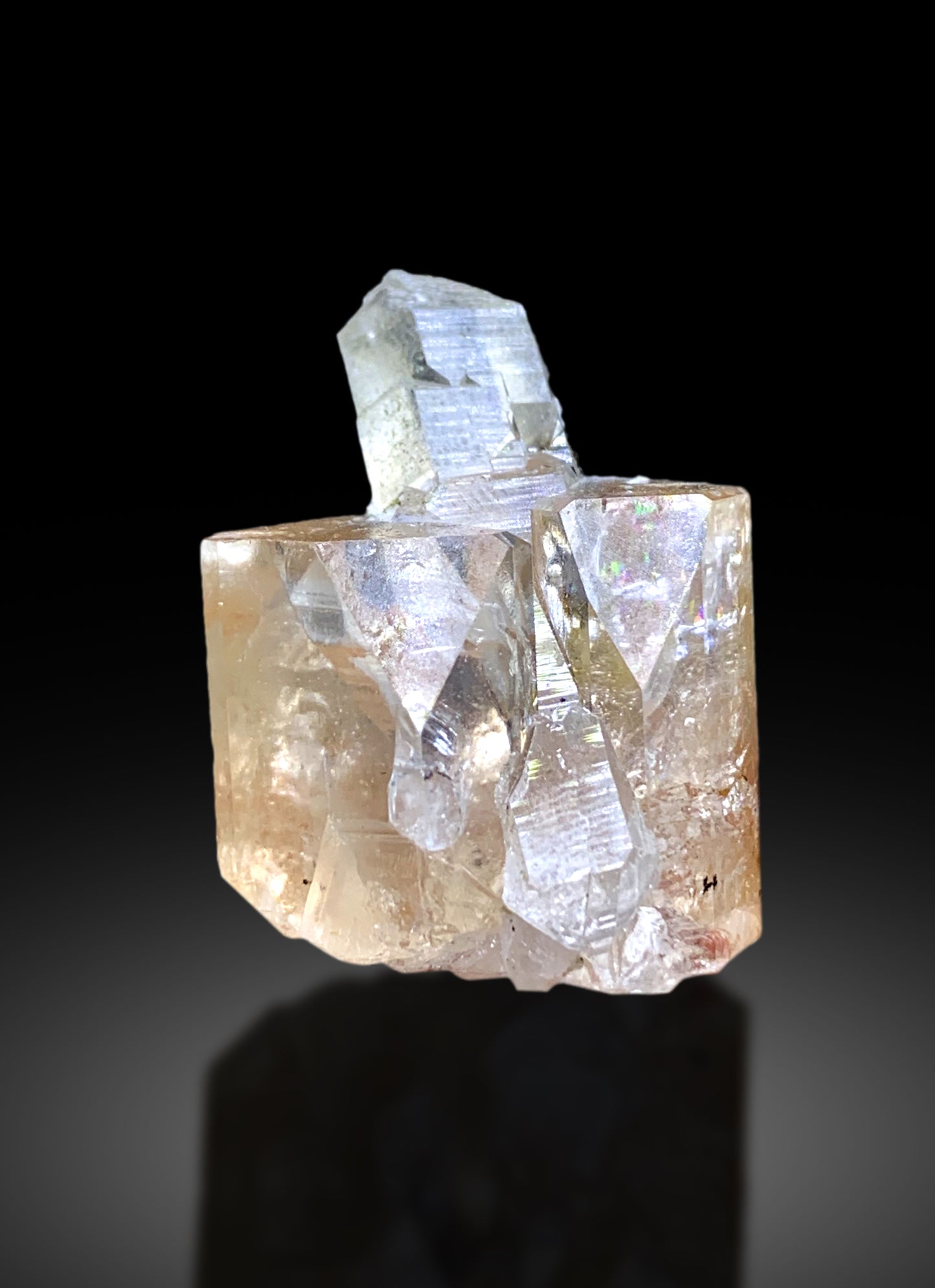 Natural Topaz with Quartz from Pakistan - 33 gram