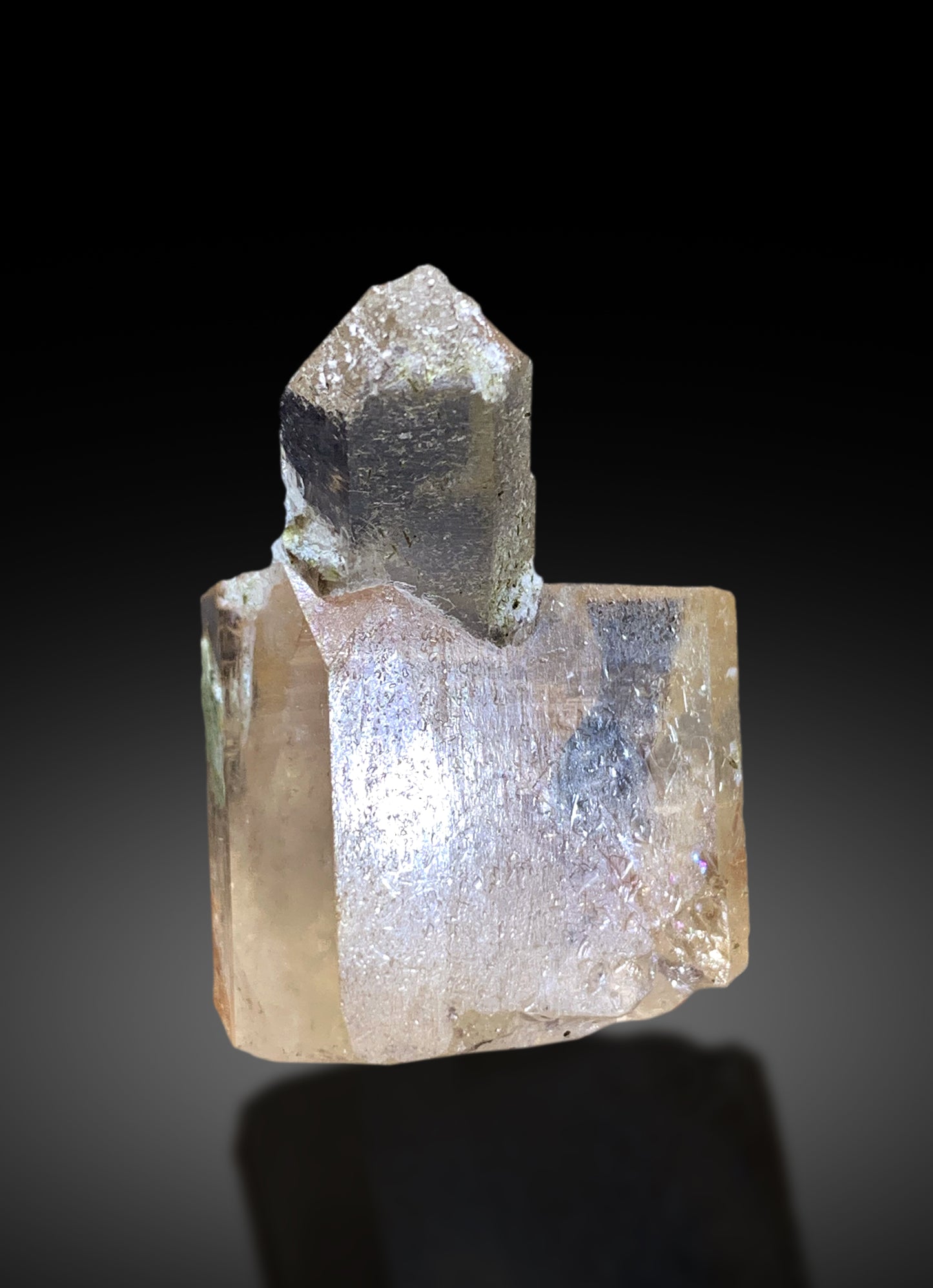 Natural Topaz with Quartz from Pakistan - 33 gram
